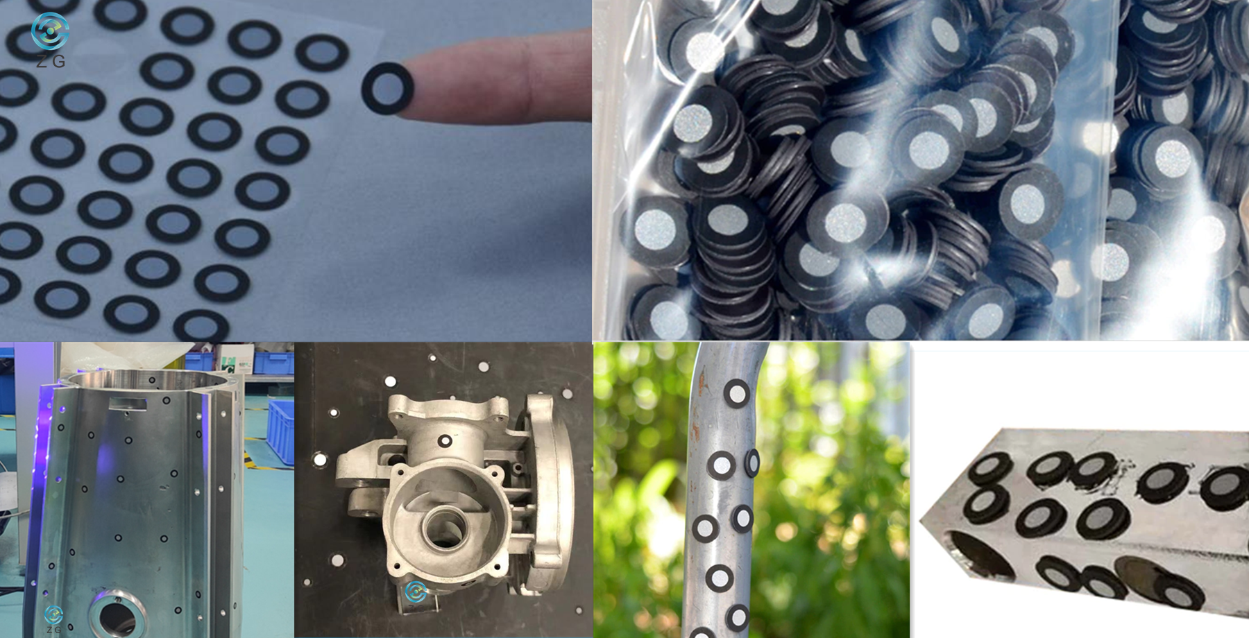 1. Marqueurs réfléchissants autocollants et marqueurs réfléchissants magnétiques