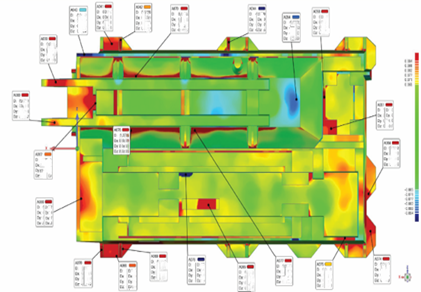 Syst&egrave;me de num&eacute;risation laser 3D pour la mesure 3D de moules
