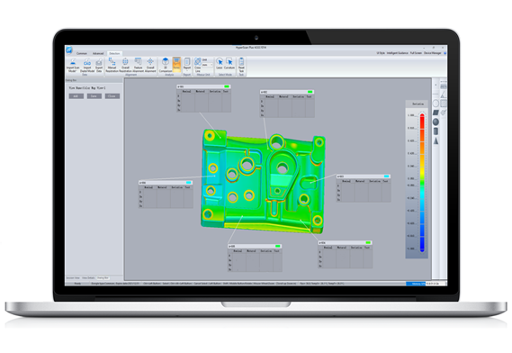 Logiciel 3D pour la mesure et l'inspection 3D