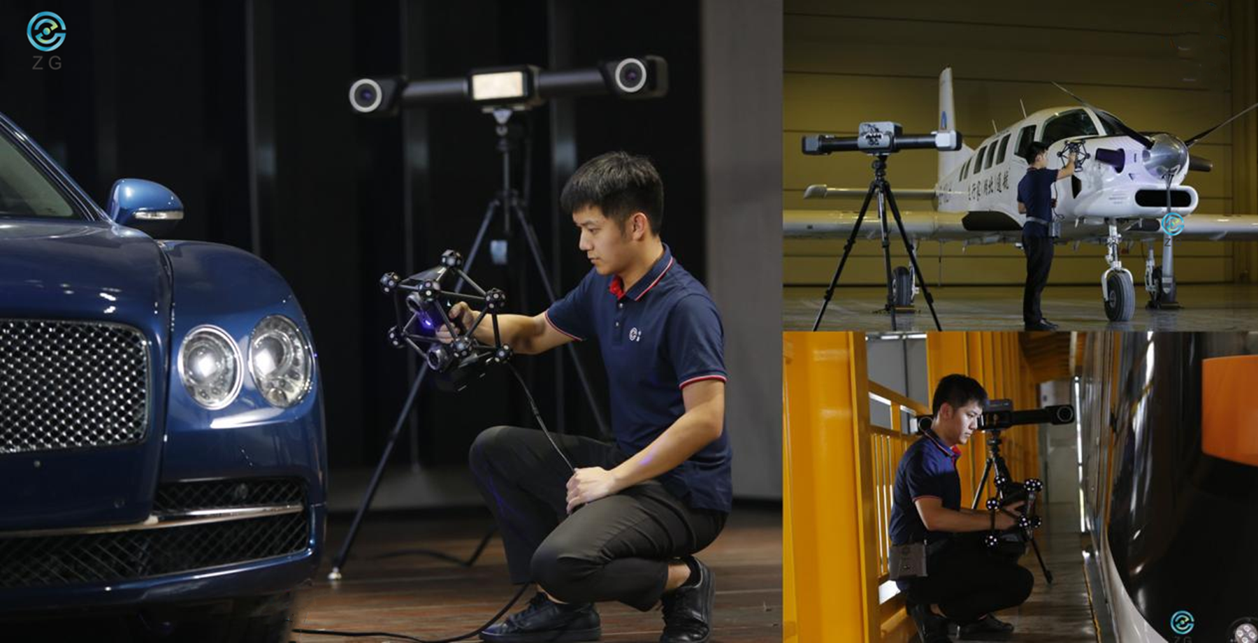 5. Scanner laser 3D &agrave; suivi optique HyperScan