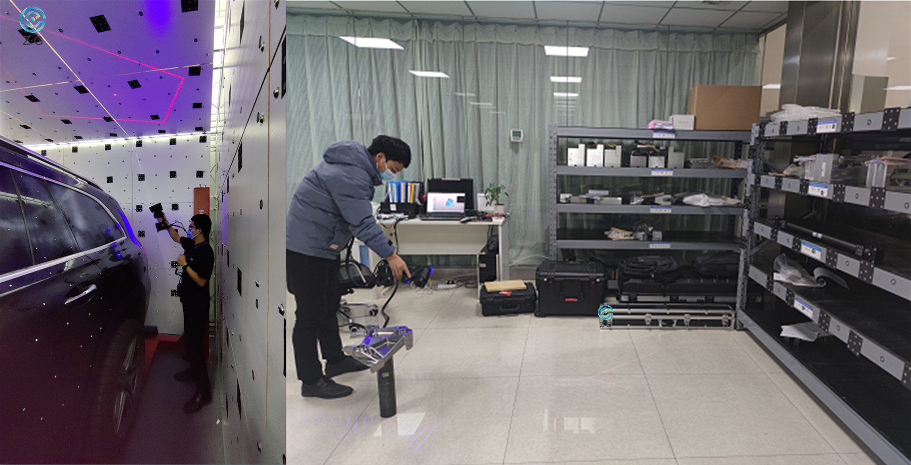 6. Scanner laser 3D sans traceur et sans marqueur MarvelScan