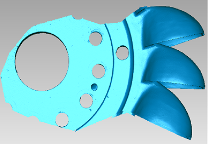 Scanner laser 3D pour la maintenance, la r&eacute;paration et la r&eacute;vision de pi&egrave;ces de machines