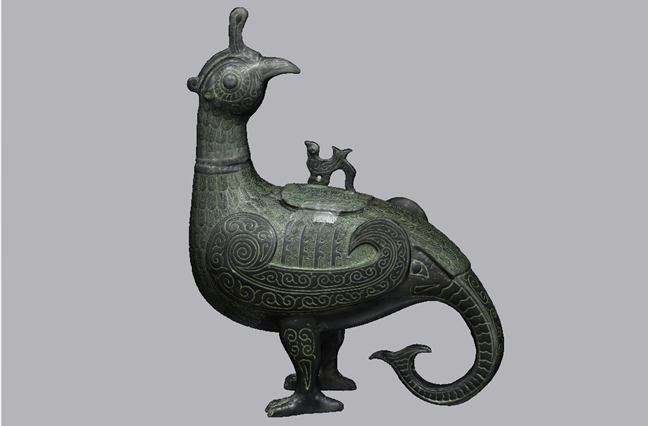 Affichage 3D des reliques culturelles, visualisation 3D