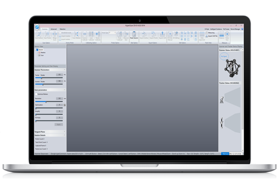 Logiciel pour la num&eacute;risation et la mesure optiques 3D