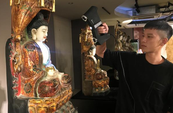 Reliques culturelles Num&eacute;risation 3D