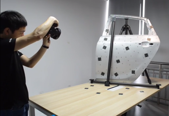 Syst&egrave;me de photogramm&eacute;trie avec fonctionnement sans fil