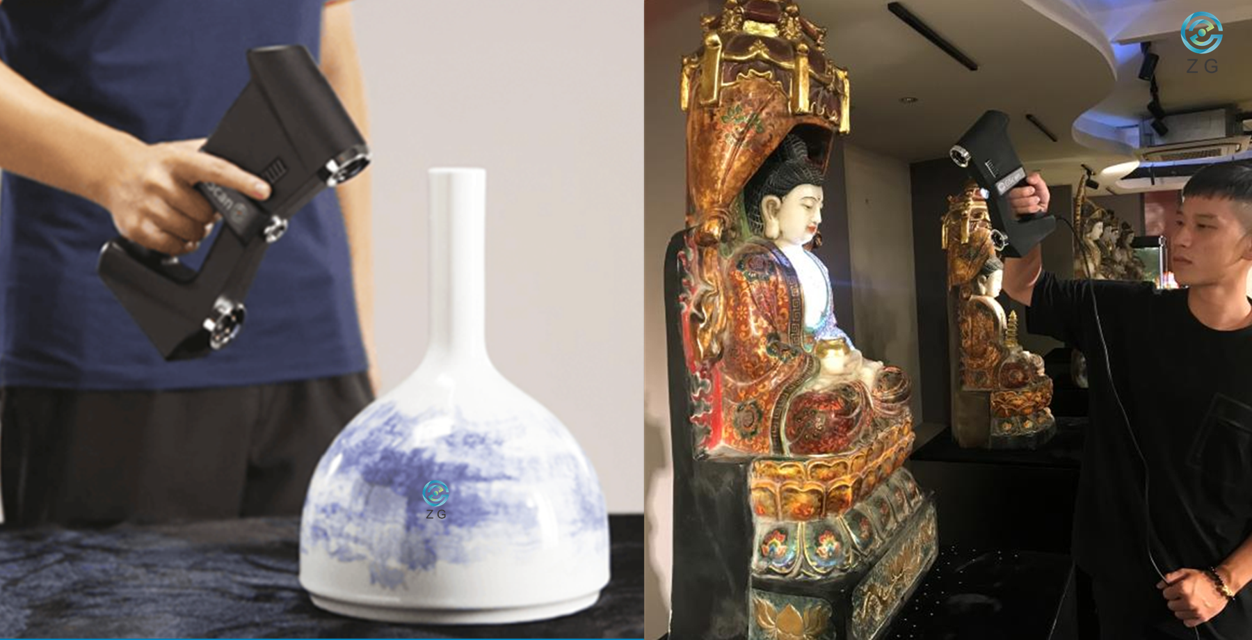 Scanner 3D couleur intelligent