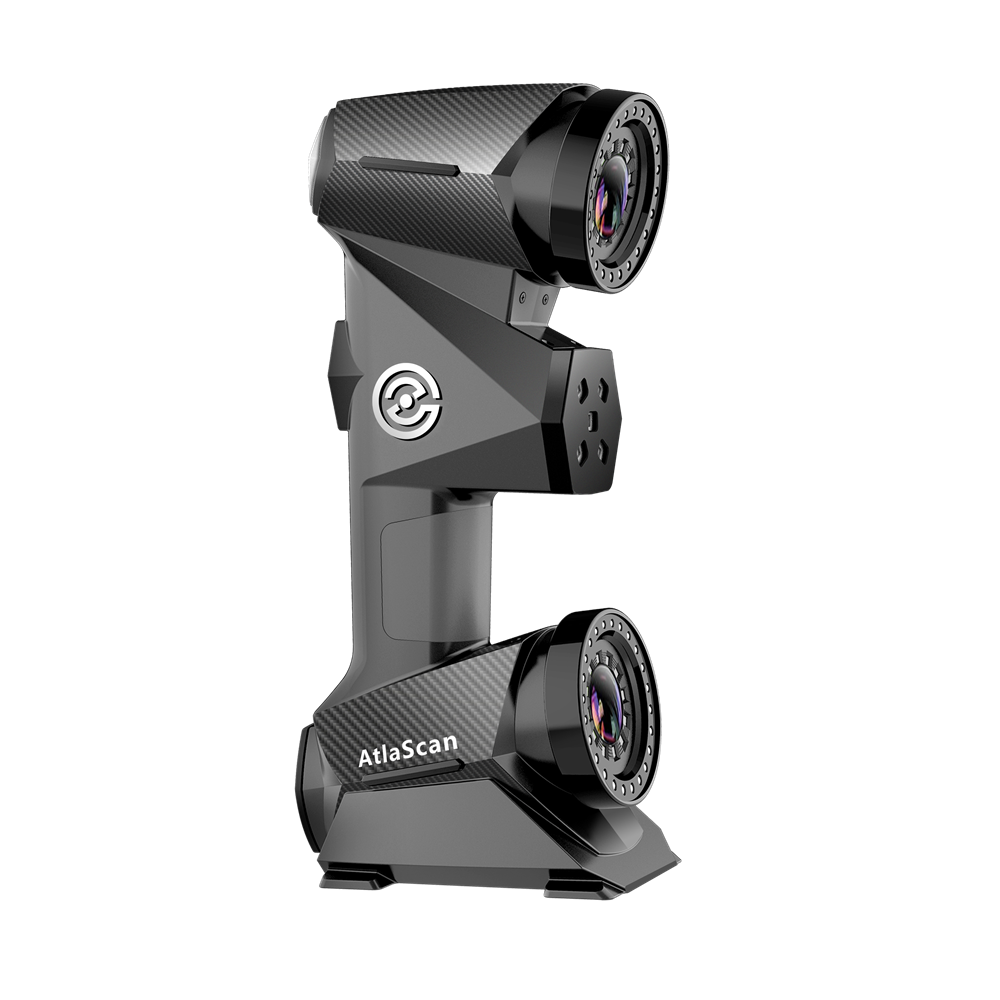 AtlaScan Scanner 3D laser bleu de haute qualité avec une adaptabilité incroyable