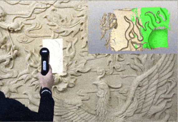 Affichage en temps r&eacute;el de la num&eacute;risation 3D