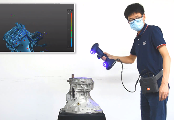 module de num&eacute;risation 3D sans fil pour scanners 3D portables
