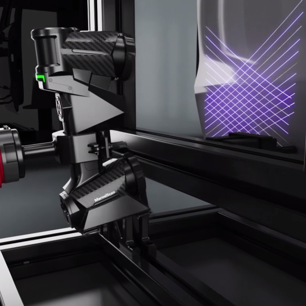 Système de numérisation 3D monté sur robot MarvelScan Galaxy pour une mesure 3D automatisée