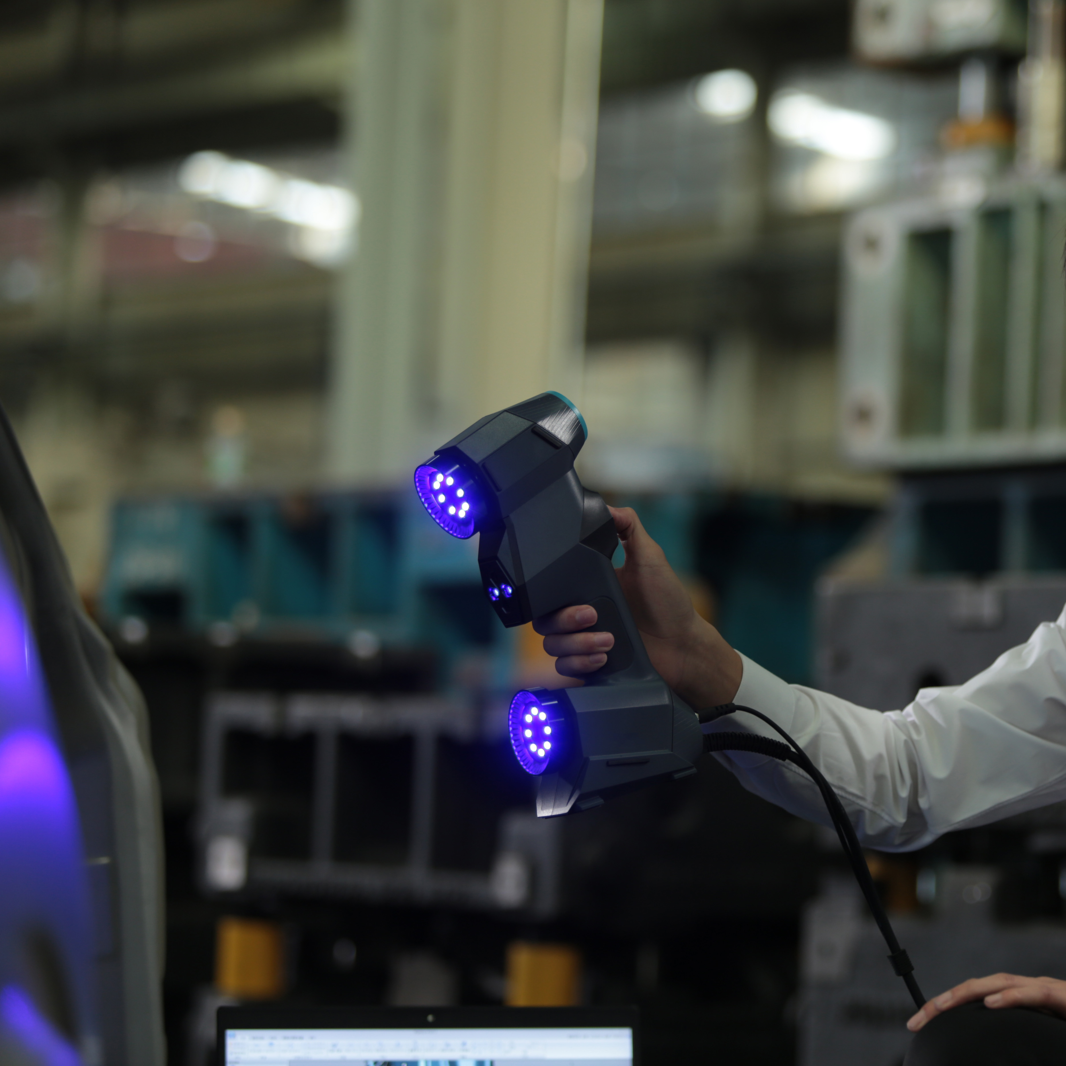 Scanner Blue Laser Blue Laser Rigelscan Smart Portable avec haute résolution