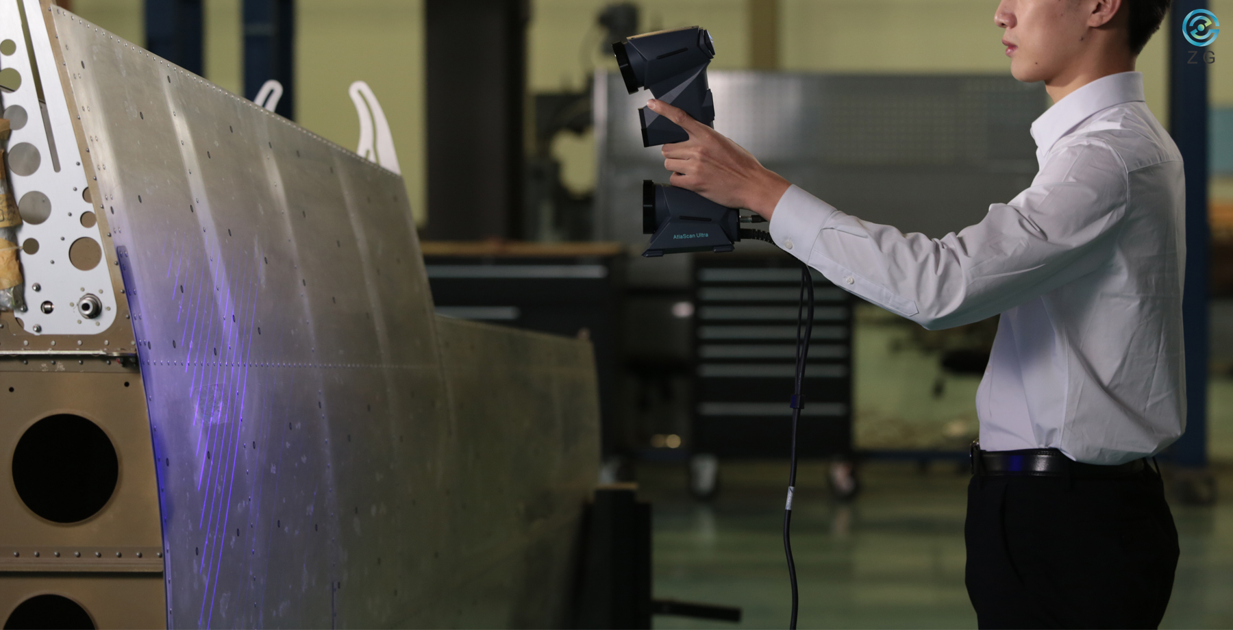 AtlaScan Ultra --- Mode large gamme