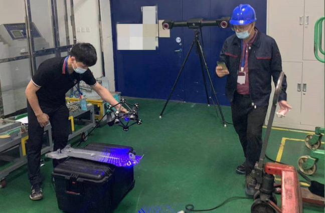 Inspection dimensionnelle 3D de la pi&egrave;ce en t&ocirc;le